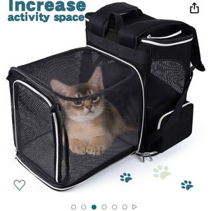 Expandable Pet Carrier Backpack